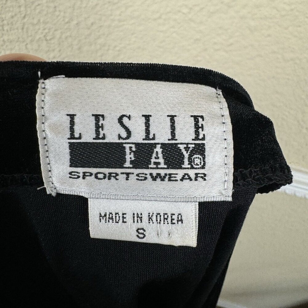 Vintage Leslie Fay Small Sophisticate Black Velvet Women's Top Blouse Fairy Goth - Picture 8 of 9